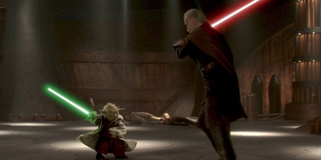 10 Duel Lightsaber Paling Menegangkan di Star Wars